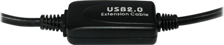 Actual product image StarTech 10m Active USB 2.0 A to B Cable - USB Connection Cable - Connector/Plug - Black (9.15 m, USB 2.0)