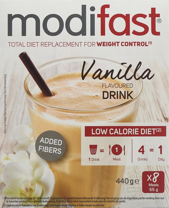Produktbild Modifast Drink Vanille (Vanille, 8 Stk., 544 g)