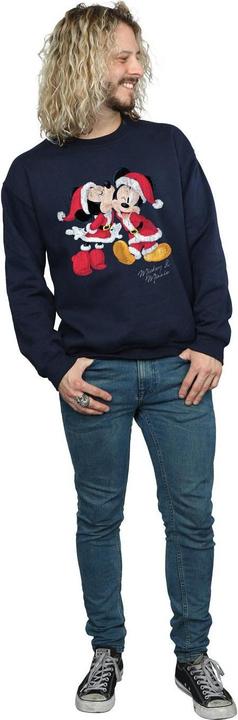 Produktbild Disney Mickey And Minnie Christmas Kiss Sweatshirt (XL)
