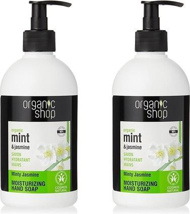 Produktbild Organic Shop Organic Minty Jasmine (Flüssigseife, 500 ml)