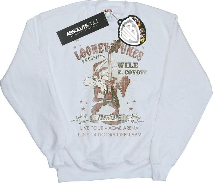 Looney Tunes Wile E Coyote Guitar Sweatshirt