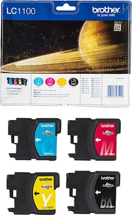 Image du produit Brother LC-1100VALBP Value Pack (M, CF, Y, C)
