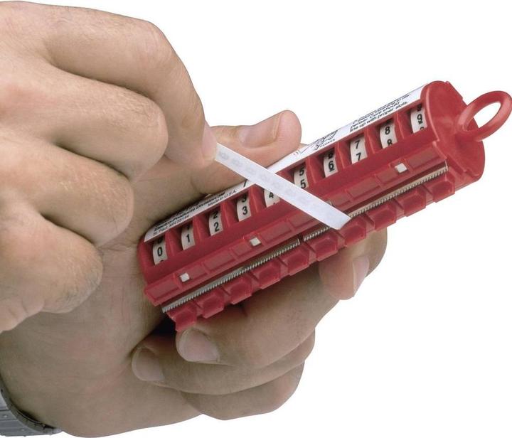 Produktbild 3M Scotchcode™ Kabelmarkierer-Nachfüllrollen Ziffer "9" 80-6114-2802-2 Inhalt: 3 Rolle(n)