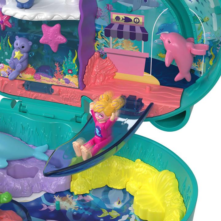 Actual product image Polly Pocket Otter Aquarium Compact