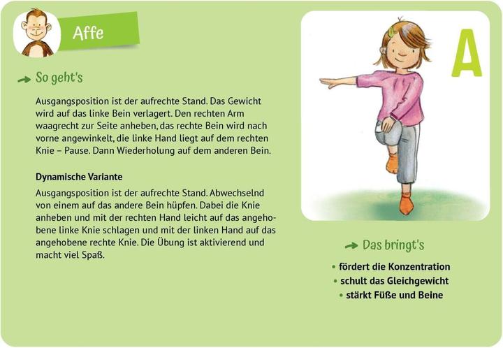 Produktbild Das Yoga-Abc für Kinder (Deutsch, Gertrud Fassl, Gabriele Pohl, 2023)