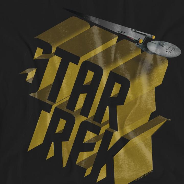 Actual product image Unisex Adult 3D Logo T-Shirt (M)