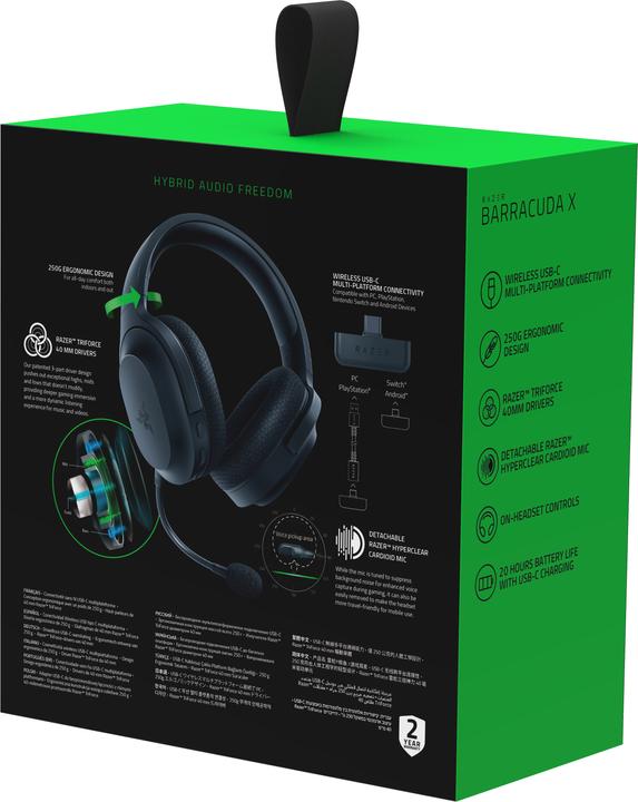 Actual product image Razer Barracuda X (Cable)