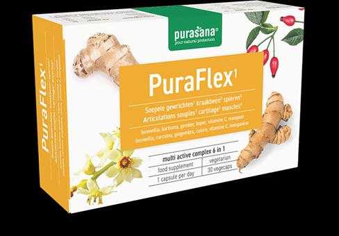 Image du produit Purasana PuraFLEX 6 en 1 Complexe vitaminique Végétarien (30 pièce(s), Capsules, 13.50 g)