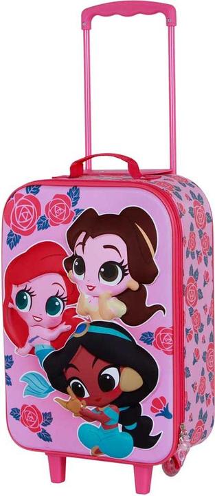 Karactermania Soft 3D Trolley Suitcase Flowers