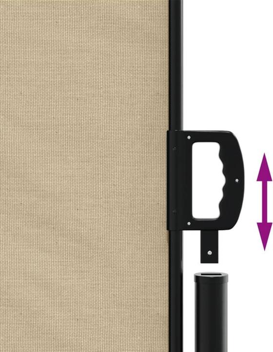 Actual product image VidaXL Extendable side awning (1.17 m)