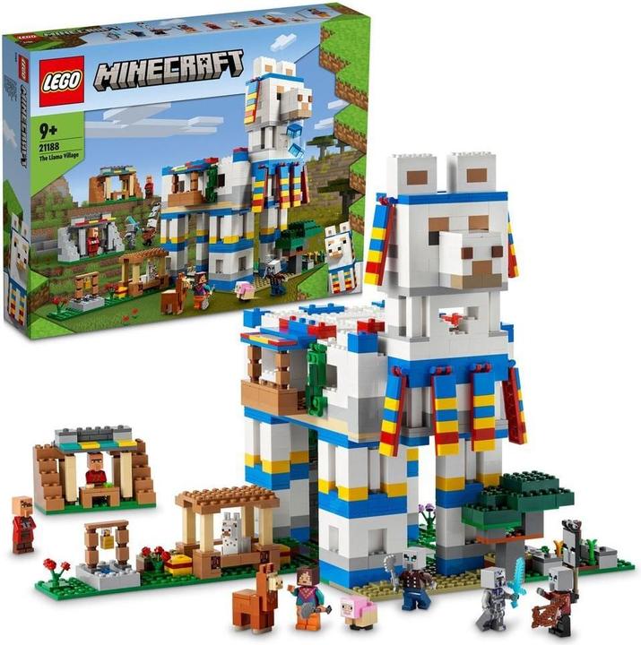 Produktbild LEGO Minecraft End-Of-Live Set Das Lamadorf - 21188 NEU! Teile 1252x (21188)