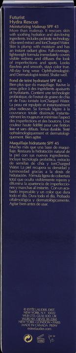 Actual product image Estée Lauder Futurist Hydra Rescue (No. 2C3 - Fresco)