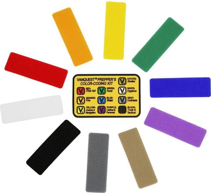 Image du produit Vanquest Kit de codage couleur Prepper