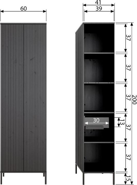 Image du produit Woood Gravure (210 x 60 x 42 cm)