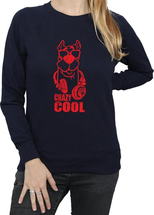 Actual product image Scooby Doo Womens/Ladies Crazy Cool Sweatshirt (S)