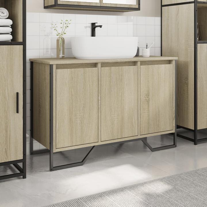 Produktbild VidaXL Waschbeckenunterschrank (91 x 35 x 60 cm)