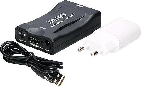 Immagine prodotto Schwaiger Convertitore di connessione da HDMI a Scart (Digitale -> Analogico)