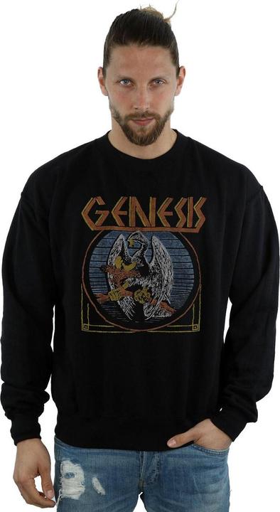 Actual product image Absolute Cult Mens Distressed Eagle Sweatshirt (S)
