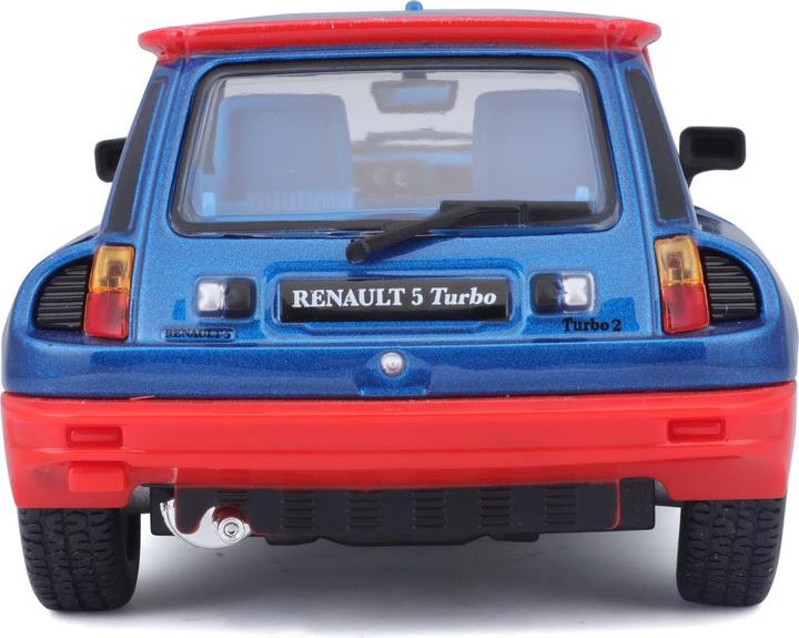 Produktbild Bburago Renault 5 Turbo blau/rot 1:24
