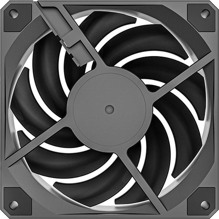 Image du produit Montech Ventilateur Metal120 PWM - 120 mm, noir (120 mm, 1 x)