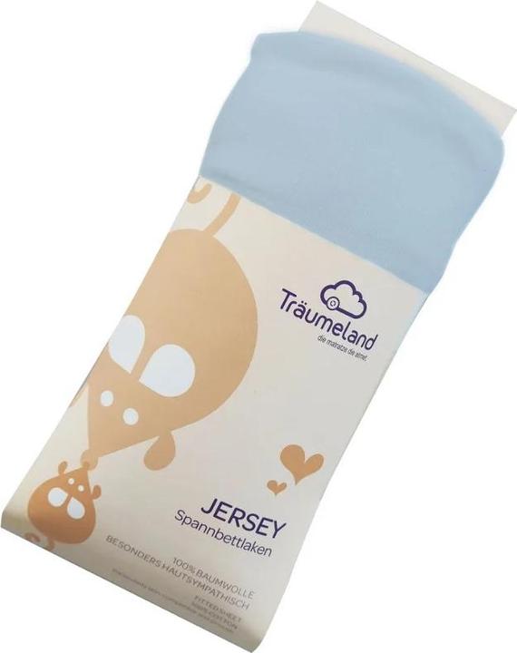 Actual product image Träumeland Fitted sheet jersey (40 x 90 cm)