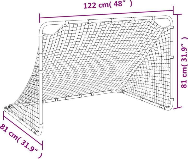 Produktbild VidaXL Fussballtor