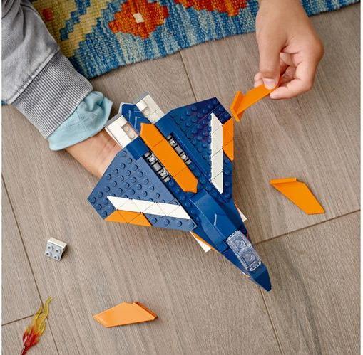 Immagine prodotto LEGO Jet supersonico (31126, LEGO Creator 3-in-1)