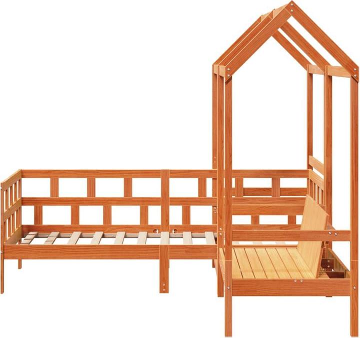 Immagine prodotto VidaXL Set letto da giorno con tetto (80 x 200 cm)