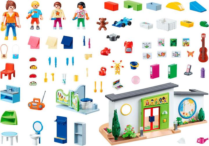 Produktbild Playmobil KiTa Regenbogen (70280, Playmobil City Life)