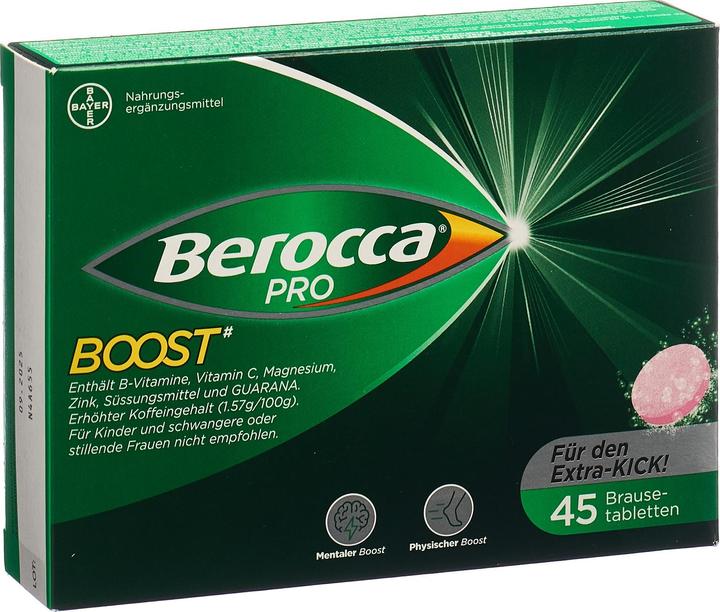 Produktbild Berocca PRO Pro Boost (45 Stück, Brausetablette, 500 g)