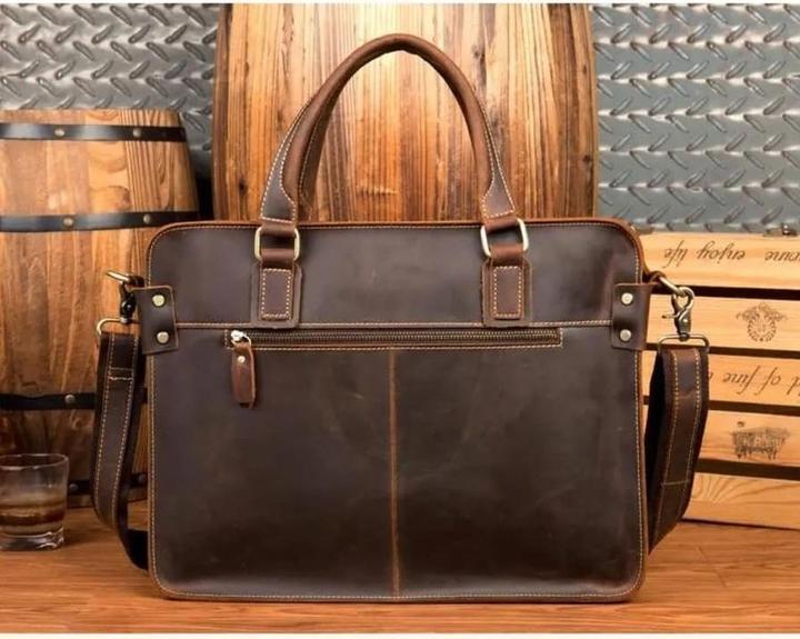 Immagine prodotto Only-Bags.Store Cartella in pelle, borsa messenger in pelle, borsa per laptop