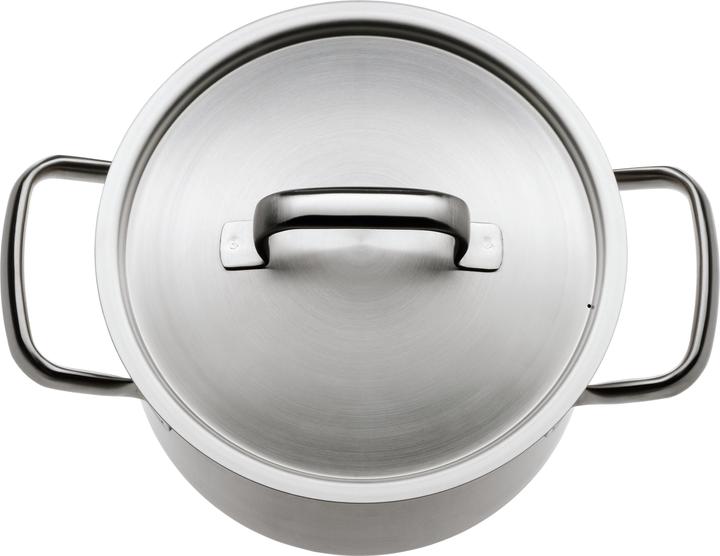Productafbeelding WMF Roestvrijstalen koekenpan 28 cm Pan Gourmet Plus Inductie Ongecoat (28 cm, Koekenpan, Roestvrij staal)