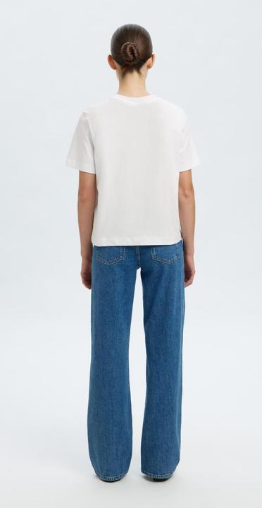 Produktbild Selected Femme Besticktes T-Shirt mit Rundhalsausschnitt (M)