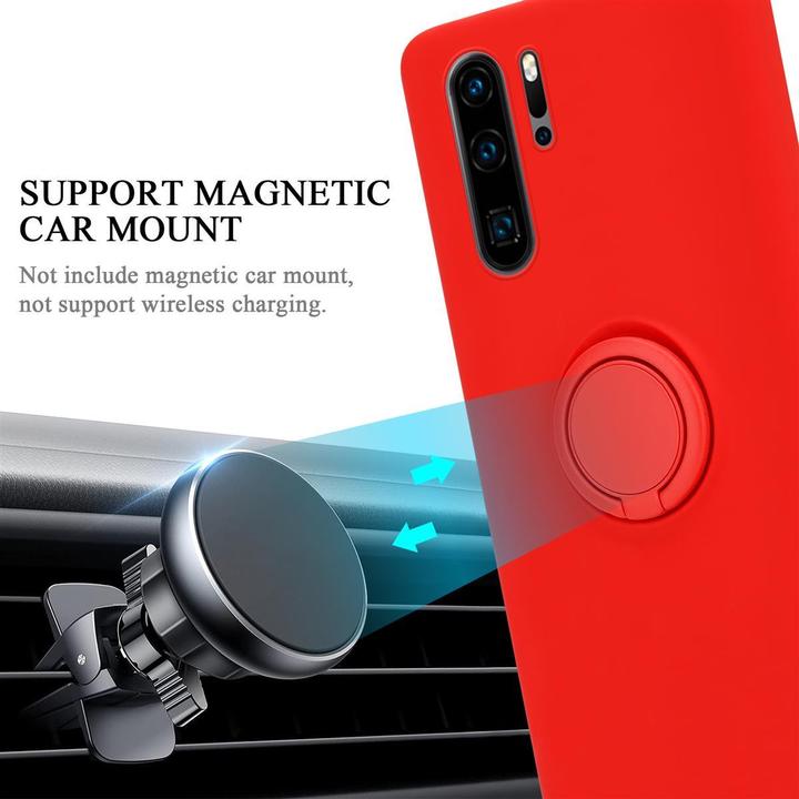 Productafbeelding Cadorabo TPU Vloeibare Ring Silicone Hoesje (Huawei P30 Pro)
