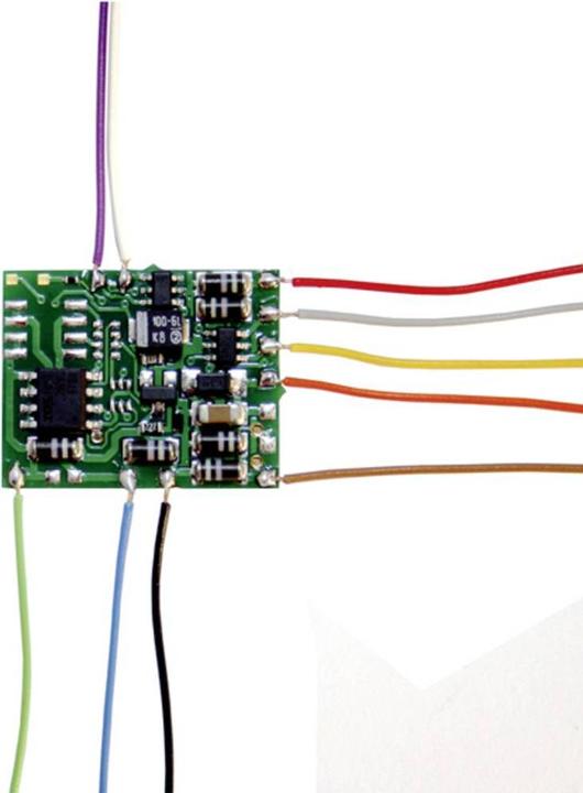 Immagine prodotto Tams Elettronica 41-04441-01-C Decoder per locomotive LD-W-42.2 con cavo