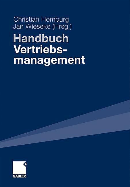 Actual product image Handbuch Vertriebsmanagement (German, Christian Homburg, Jan Wieseke, 2011)