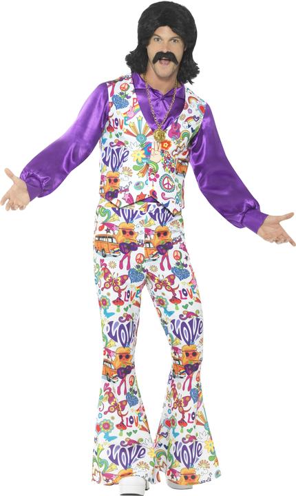 Image du produit Smiffys Costume de hippie groovy des années 60 (hommes) (L)