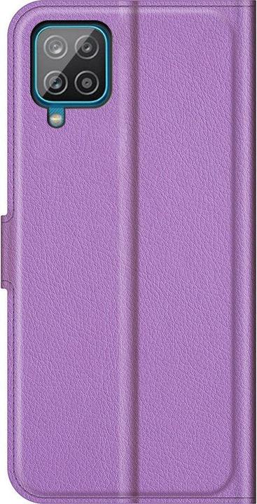 Actual product image Cover-Discount Galaxy A22 4G - leather case cover purple (Samsung Galaxy A22)