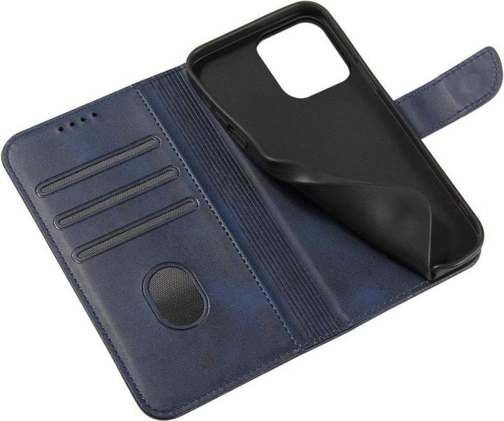 Actual product image Hurtel Back panel cover Magnet Case with Flip for Samsung Galaxy A26 - Blue (Samsung Galaxy A26)