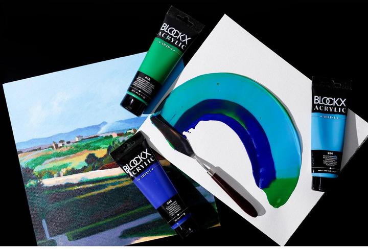 Produktbild Clairefontaine Acrylfarbenkasten (Permanentgrün Hell, 120 ml)