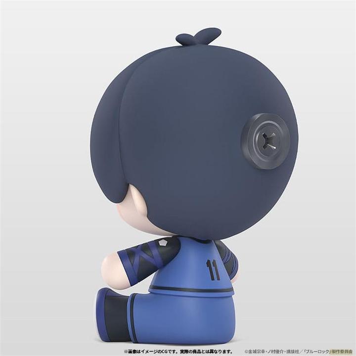Actual product image Good Smile Company Blue Lock Huggy Good Smile Chibi Figure Isagi Yoichi 6 cm