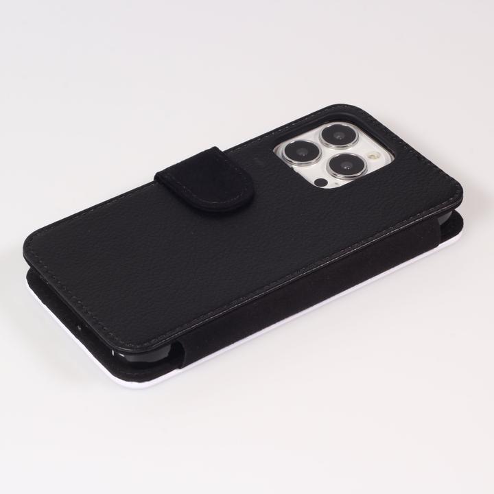Produktbild PhoneLook Hülle Wallet schwarz Grey magic hands (Apple iPhone 13 Pro)