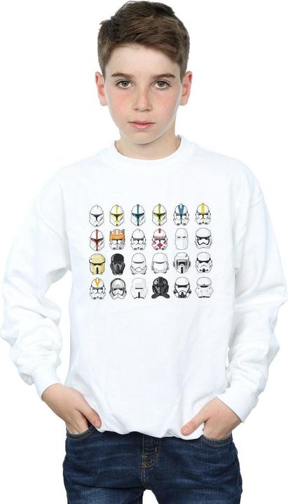 Image du produit Star Wars - Sweat TROOPER HELMETS - Garçon (140, 146)