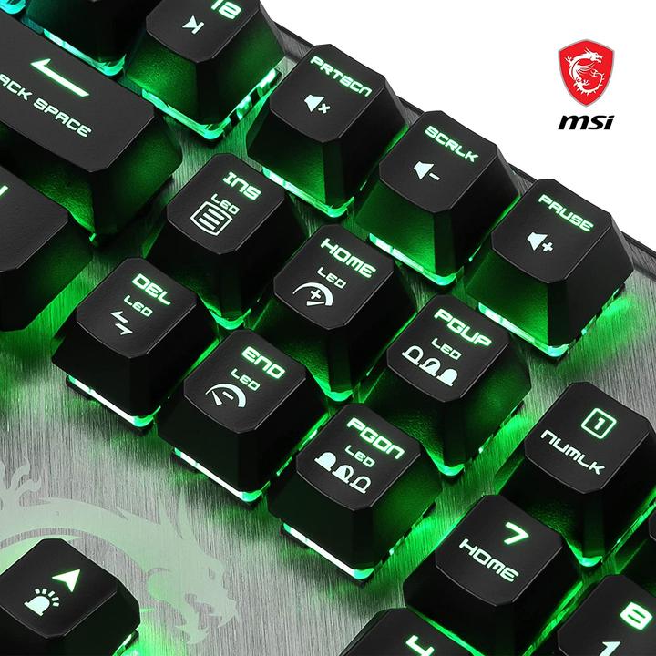 Actual product image MSI Vigor GK50 (DE, Cable)