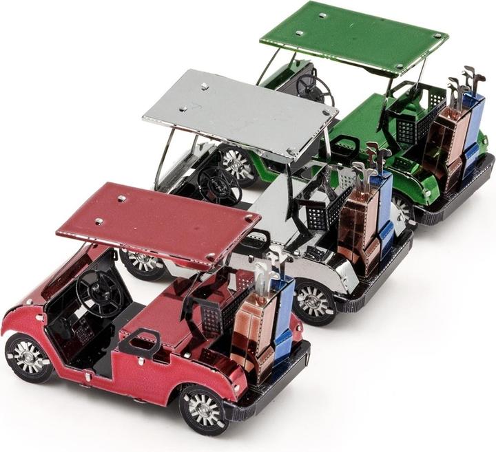 Produktbild Metal Earth constructie speelgoed Golf Cart SET of 3