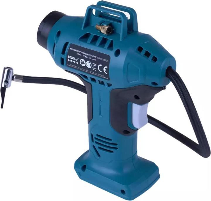 Image du produit Dedra Car compressor DED7078 18V (11 bar, 12 l)