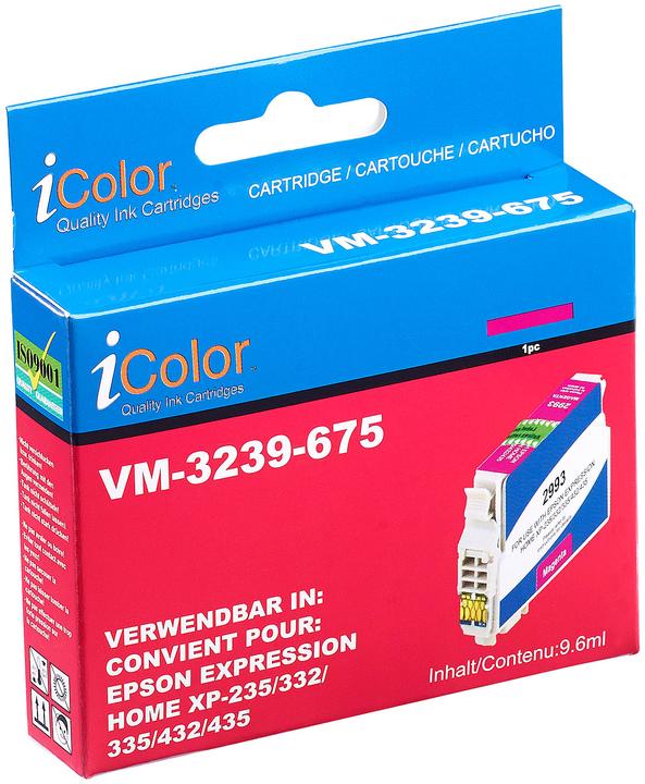 Produktbild IColor Tintenpatrone für Epson (ersetzt T2993 / 29XL), magenta