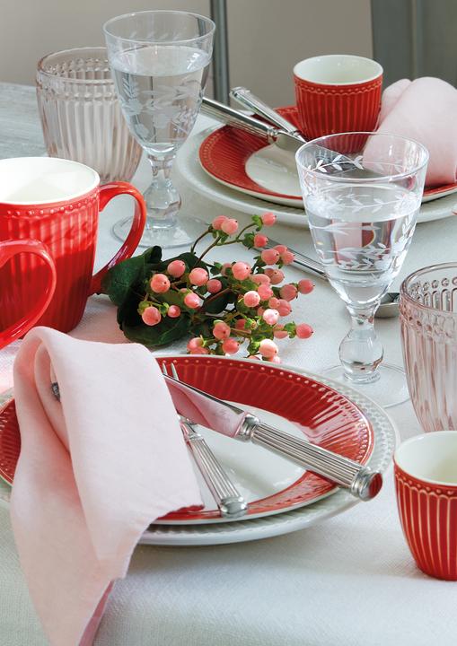 Actual product image Greengate Alice breakfast set red 12 pcs (12 Piece)