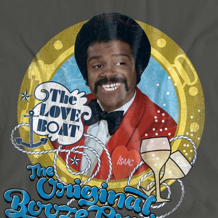 Actual product image The Love Boat Unisex Adult Original Booze Cruise T-Shirt (L)