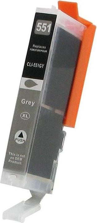 Actual product image Hermex Compatible Canon Pixma IP 8750 ink cartridge gray (GY)